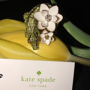 Kate Spade Swamped Alligator Ring- Brand New w/Tag